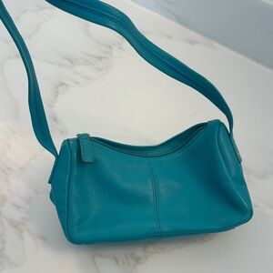 Wilsons Leather Turquoise Shoulder Bag